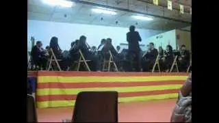 Concierto de la Asociacion Banda de Musica de Epila en Lucena de Jalon.