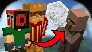 EliteCraft 3 - Ayudando a MenosTrece y Ricoy con Aldeanos Zombie