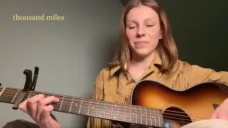 Thousand Miles - a quiet acoustic cover
