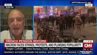 Macron faces strikes, protests, and plunging popularity