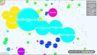Best Doublesplit ever in agar.io (by Planet)