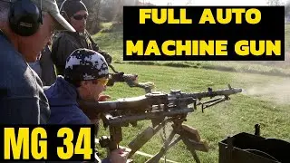 MG 34 full auto (German Maschinengewehr 34)