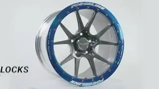 Forgeline Forged Monoblock Single Beadlock Wheel Technology