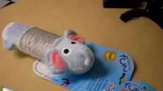 Plush squeaky dog toy - No stuffing, No squeakers