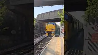 2x Class 37407 37608 5E16 Derby R.T.C. to Gascoigne Wood Sidings #train #railway #trains