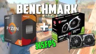 ryzen 5 5600 gtx 1660 super cs2 | 144hz Low Setting✅🔥