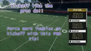 FORCE MORE FUMBLES ON KICKOFF! | Madden 18 PRO TIP
