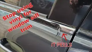 Introducing a Teaser of our new Window Sill Trim Chrome Delete Line!