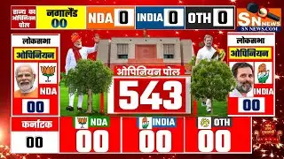 lok sabha opinion poll 2029  | Narendra Modi | Rahul Gandhi | BJP | INDIA vs NDA | 2025 election inc