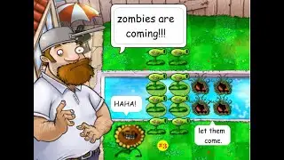 ZOMBIES COMING THROUGH WATER || PLANT VS ZOMBIES GAMEPLAY LEVEL 3 COMPLETE || POOL DAY