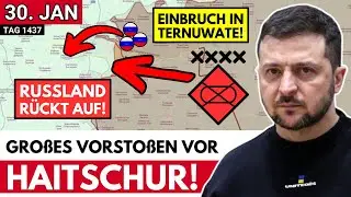 Russen in Ternuwate, Ukraine verliert 17 km², Trump erzwingt Angriffsstopp auf ukrainische Energie!