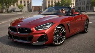 BMW Z4 Drive Impression in Euro Truck Simulator 2||Luxury Sports Car Mod||ETS2 Gameplay
