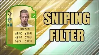 FIFA 18 - TRADING METHOD!!! 1K PER MINUTE!!! INSANE SNIPING FILTER (EASY)!!!
