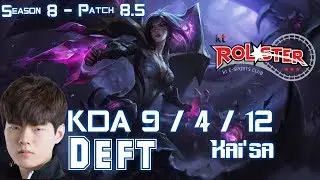 KT Deft KAI'SA vs VARUS ADC - Patch 8.5 KR Ranked