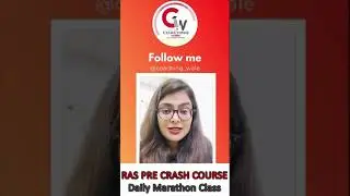 RAS Pre 2021 Crash Course || By Coaching Wale