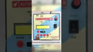 Automatic School Bell Timer user manual setting video
