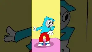 DoodleGuy Vs PaRappa The Rapper #shorts #animation