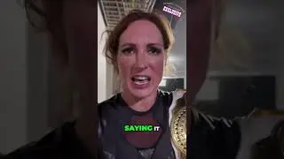 BECKY LYNCH POST EVOLUTION MATCH MESSAGE #beckylynch #wwe #wweevolution 