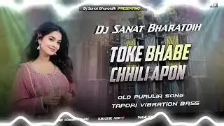Purulia Old Trending Song Toke Bhabe Chhili Apon | Tapori Vibration Bass | DJ SANAT BHARATDIH
