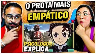 REACT PSICOLOGIA DOS ANIMES | TANJIRO, e a RAIZ de sua CALMA | Psicologia Kimetsu no Yaiba