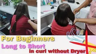 Long to Short Kids Haircut for Beginners | at Home | inroll Without Dryer