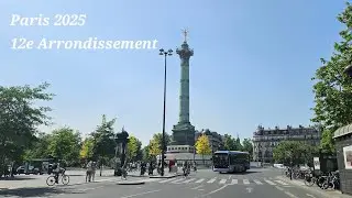 🇨🇵12e Arrondissement de Paris paris4kwalker #paris #travel #france