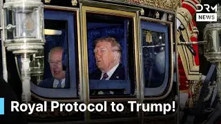 HISTORY MADE: Donald Trump and Melania&rsquo;s Grand Royal Protocol at Windsor | AC1Z