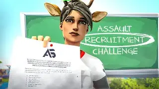 How to Join Team Assault! 200k Recruitment Challenge (How to Join a Fortnite Team)