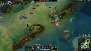 Asi es el modo de juego Pelea dde League of legend LOL rx 6600 XT