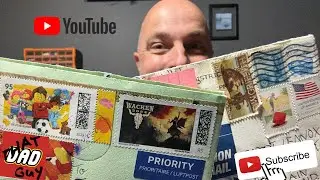 Unboxing Philatelic Treasures: Gifts from Germany & USA