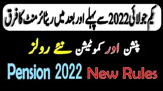 Pension and Commutation Before and after Revision 2022 || Learninginns