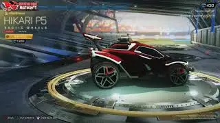 ROCKET LEAGUE ITEM SHOP - *INFINITE* Crimson Hikari P5 Exotic Wheels - 25.07.21