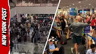 Chaos at Seattle Airport as Alaska Airlines grounds all flights over IT outage