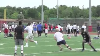 Jared Ford QB at NUC 5 Star Camp in Houston, May 2015