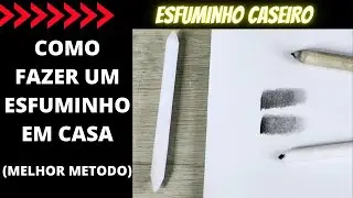 COMO FAZER UM ESFUMINHO CASEIRO (MELHOR METODO)