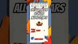 Cut the Rope Daily: October 12, 2023 & 2025 (All 10 stars) #cuttherope #cuttheropedaily