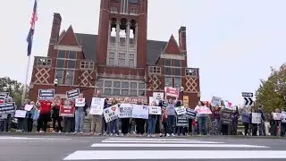 Thomas High School students continue protests of potential merger