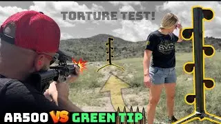 Torture Testing! 😱 Dueling Tree Target - Shooting Pistol & Rifle
