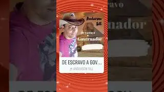 De escravo a governador - Anderson Sill #shorts