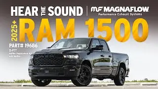 2025 RAM 1500 Exhaust Sound Clip | MagnaFlow D-Fit Muffler Replacement