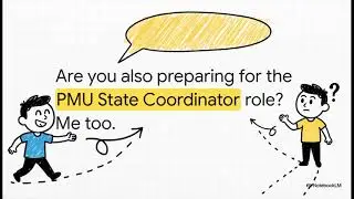 Prep guide for PMU State Co-ordinator role | CBT exam on 31st Dec | My personal reflection