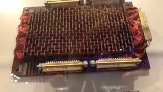 Apollo Guidance computer Core Rope memory handmade by Raytheon 1969  - Computer History