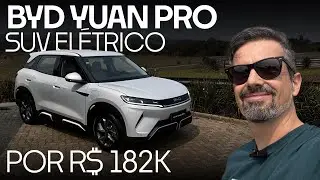 100% ELÉTRICO a R$ 182k: BYD Yuan Pro chama SUVs compactos a combustão pra briga