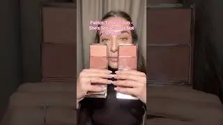 Patrick Ta Blush-She&rsquo;s Seductive vs Not Too Much #shorts #patrickta #patricktablush #patricktabeauty