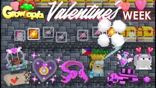 OPENING 200 SUPER GOLDEN BOOTY CHESTS IN GROWTOPIA + NEW VALENTINE ITEMS! | Growtopia