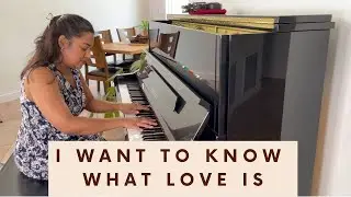 Foreigner - I Want to Know What Love Is (Piano Cover)