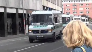 15x GruKW + BeDoKW Bereitschaftspolizei Berlin (Zusammenschnitt)