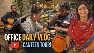 Office Daily Vlog | Amazing Canteen Tour, Music & Fun with Colleagues 🎸🍽️ #taskus #mindspace #mumbai