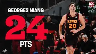 Georges Niang drops 24 Points off the bench in Hawks Win over Pacers