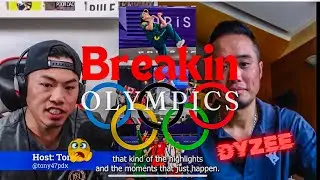 Breakin in the Olympics 🥇🥇🥇Talk with Bboy Dyzee 🥇🥇🥇 Ep 27 #breakin #breakdance #olympics #fyp